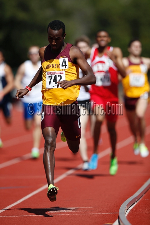 2013SISatColl-0300.JPG - 2013 Stanford Invitational, March 29-30, Cobb Track and Angell Field, Stanford,CA.