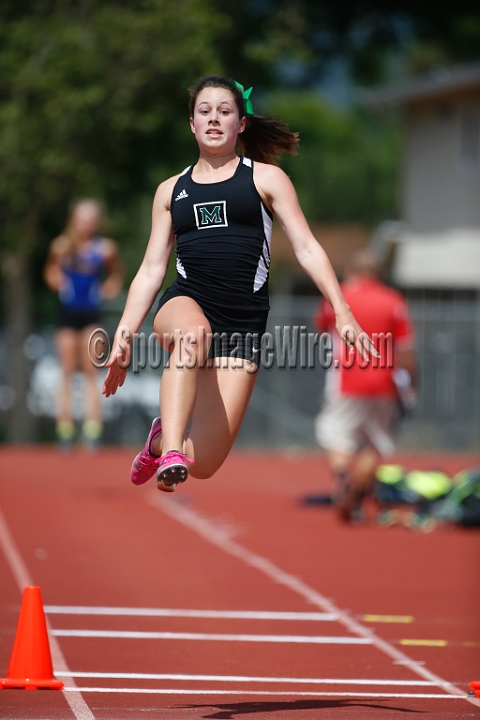 2014NCSTriValley-078.JPG - 2014 North Coast Section Tri-Valley Championships, May 24, Amador Valley High School.