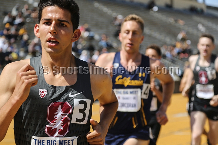 2018BigMeet-078.JPG - Apr 7, 2018; Berkeley, CA, USA; The 124nd Stanford vs California Big Meet, won by the Stanford men 100-63 and the women 115-47.